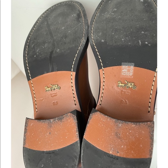 COACH Leather Sutton Boots 9.5 - Picture 10 of 10